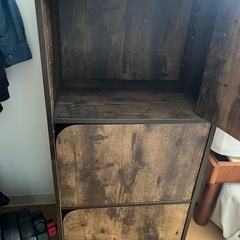ニトリ 扉付きカラーボックスの画像