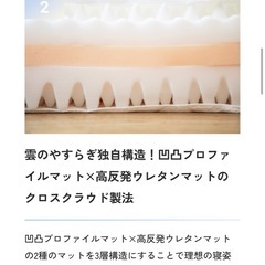 シングル すのこベッド・マットレスセット（引取り限定）の画像