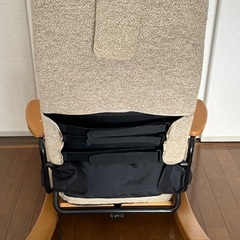 快適！通販生活 ゆり座 ロッキングチェア リクラニング 座椅子 W660×D680×H920mm 【中古】の画像