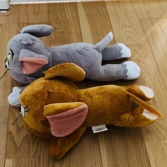 トム ジェリー　BIGぬいぐるみ の画像