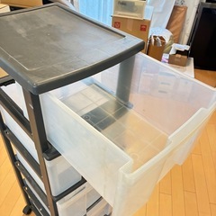 【無料】5段 収納ケース 引き出しタイプの画像