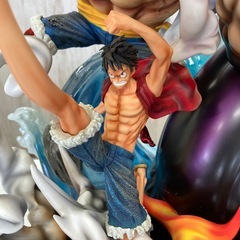 m0604701-14 ワンピース ONE PIECE  BPstudio ルフィ ガレージキット 彩色済み フィギュア ワンピース 海外フィギュア BPスタジオ Gear1〜4 スタチュー 海外 GK 絶版 一品物 フィギュア樹脂 ジャンク品 中古品の画像