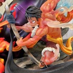 m0604701-14 ワンピース ONE PIECE  BPstudio ルフィ ガレージキット 彩色済み フィギュア ワンピース 海外フィギュア BPスタジオ Gear1〜4 スタチュー 海外 GK 絶版 一品物 フィギュア樹脂 ジャンク品 中古品の画像