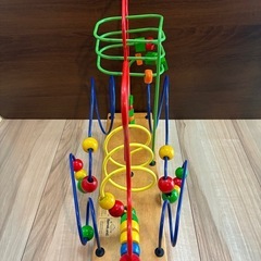 ★最終値下げしました ボーネルンド製　知育玩具ルーピング汽車 赤ちゃん用の画像
