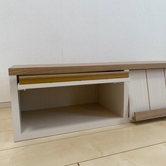 【既にお取引中の商品です。お問い合わせはご遠慮下さい＊】テレビ台/棚　収納スペースあり　状態良好の画像