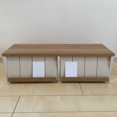 【既にお取引中の商品です。お問い合わせはご遠慮下さい＊】テレビ台/棚　収納スペースあり　状態良好の画像