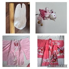 七五三　3歳用着物の画像