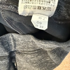 【子供服】ダークグレー スウェットパンツ 09サイズの画像