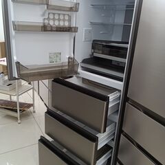 ★リユースのサカイ日立店★HJ7945 AQUA 冷蔵庫 433L 25年製 動作確認／クリーニング済み の画像