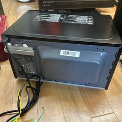 YAMAZEN MRT-S177 単機能電子レンジ　ブラック　2021年製の画像