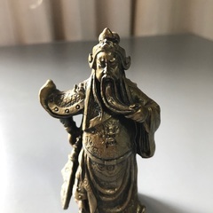 三國志　関羽像2体の画像