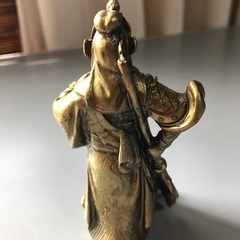 三國志　関羽像2体の画像