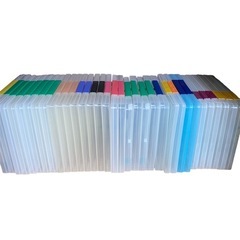 ☆中古まとめ売り A4サイズ クリアケース 25個 種類いろいろの画像