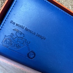 スヌーピー ファスナー長財布の画像