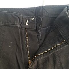 ▲レディースデニムブーツカットストレッチブラックパンツ■ＵＳＥＤの画像