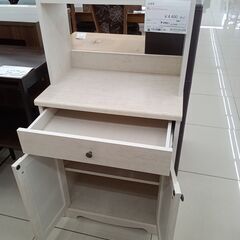 ★リユースのサカイ日立店★HJ7948  食器棚 ライトベージュ H122×D39×W59 クリーニング済み の画像