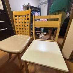 ダイニングテーブルと椅子　本日引き取り希望の画像