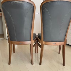 ヴィンテージカリモク　ダイニングチェア2脚の画像