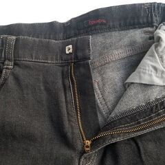 ▲CONRON　レディースデニムストレッチブラックパンツ■ＵＳＥＤの画像