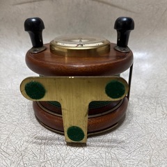 80'sORVIS オービス Reel Time Fishing Reel Clock　リール型
置き時計の画像