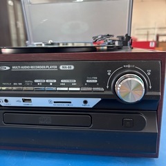 マルチオーディオプレーヤー  レコード・CD・カセット・ラジオ対応の画像