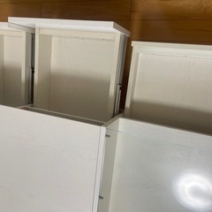 鏡付きテーブル ドレッサーの画像
