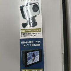 自転車などに取り付け可能な映像用カメラ（ドライブレコーダー？）の画像