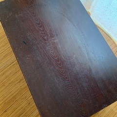 レトロ折りたたみローテーブルの画像