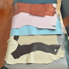 ハンドメイド素材売ります(1つ10円～5000円)生地、革、アクセサリーパーツ、未使用、はぎれ、中古色々⑤の画像
