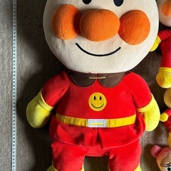 【お引取先決定しました】アンパンマン　ぬいぐるみ　まとめての画像