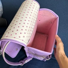 ランドセル差し上げます　すみれ色　の画像
