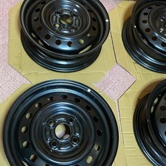 美品軽量★ダイハツ純正スチールホイール14インチ★4本セットの画像