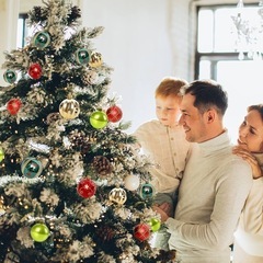 30個クリスマスツリー 飾り ボール オーナメント 定番 盛り合わせ 飾り付け 部屋 喫茶店 店舗デコレーション DIY の画像