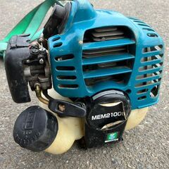 【SFU】makita MEM2100U エンジン刈払機 2ストローク 排気量21ｍL【中古動作品】の画像