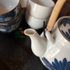 たっぷり急須🫖茶碗セットの画像