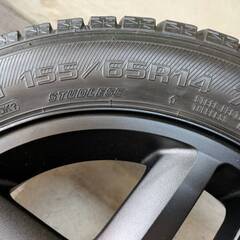 軽自動車に！ アイスナビ６ スズキ純正14インチアルミホイール付き の画像