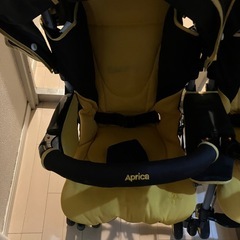 Aprica ネルッコベッド ツインズ サーモ ペルソナイエローの画像