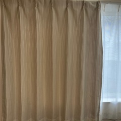 ニトリ　カーテン　レース　セットの画像