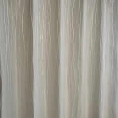 ニトリ　カーテン　レース　セットの画像
