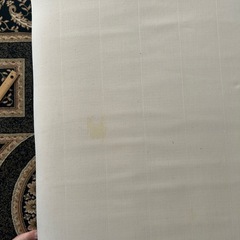 シングルベッド　　　ラグマット付きの画像