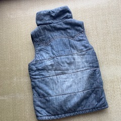 AS KNOW AS PINKY デニムベスト  の画像