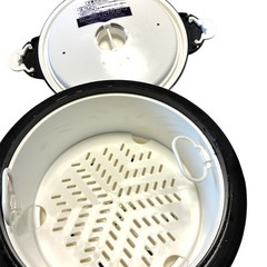 【日本製】電子レンジ用炊飯器（0.5-2合）圧力弁で美味しく炊けるの画像