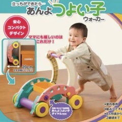 ③ 手押し車★あんよつよい子ウォーカー★ピープル 歩行器 ハイハイ ベビー キッズの画像