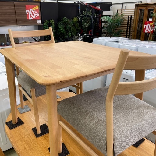 ダイニングテーブルセット【リサイクルフカツ岡崎倉庫店】251005SM-7