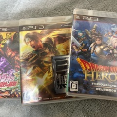 PS3ゲーム機とソフトの画像