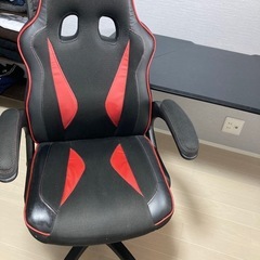 デスク　イス　　セットの画像