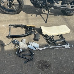 ヤマハ　TW225 スカチューン　DG09　実働　自賠責長いですですの画像