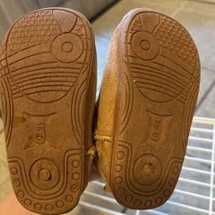 長靴＆ムートンブーツセット　15センチの画像