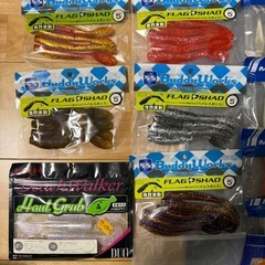 シーバス、ヒラメ用　ワームルアーの画像