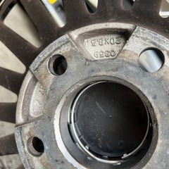 メルセデスベンツ　20インチ　ホイールタイヤ付4本セットの画像
